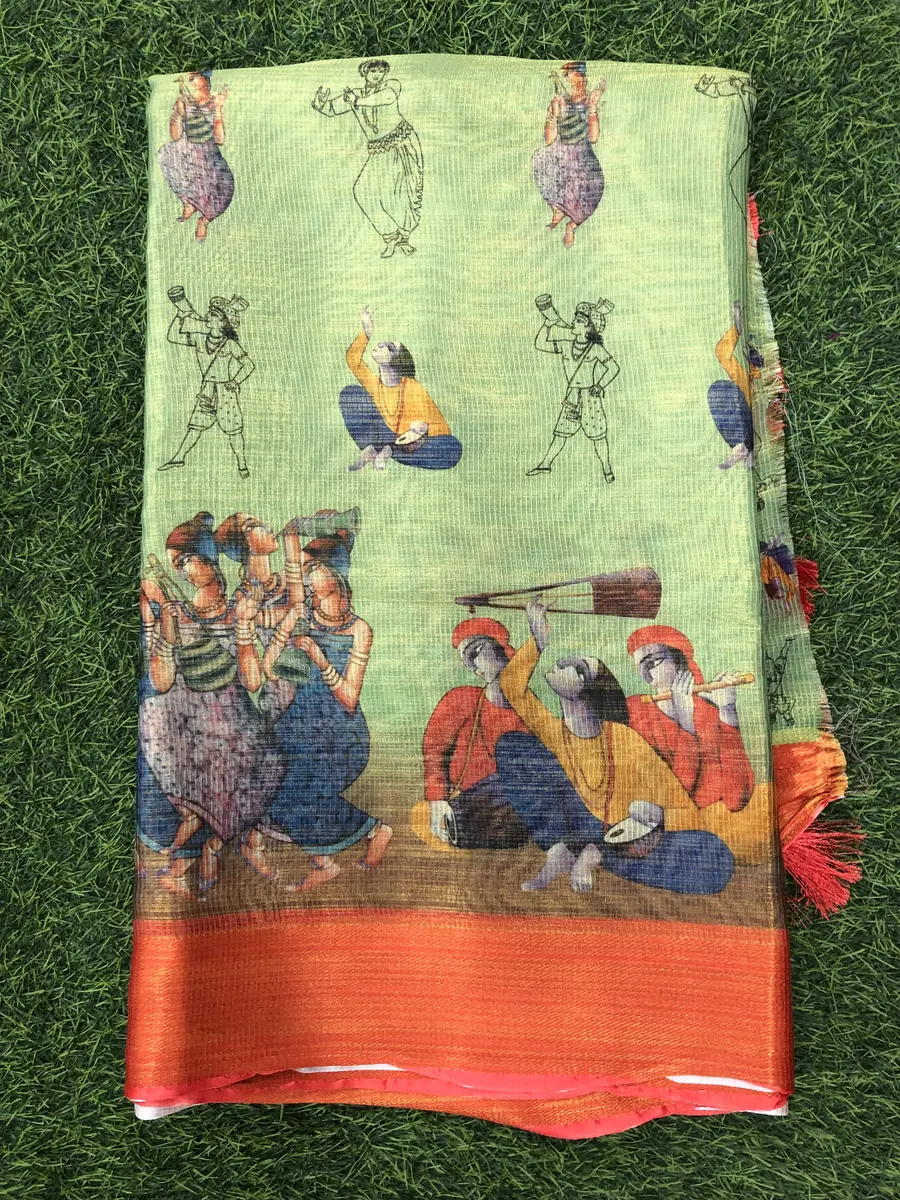 Semi Tissue Sarees