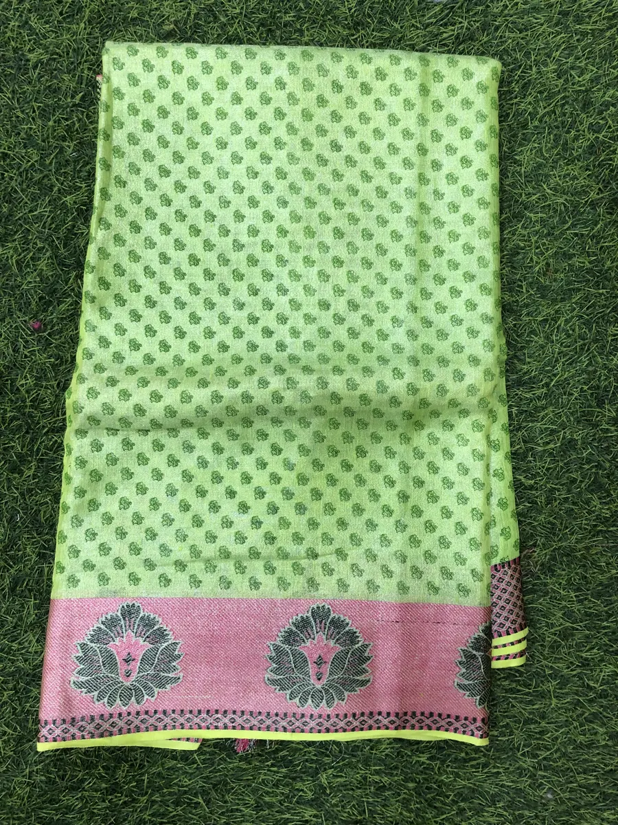 Linen Tissues Sarees
