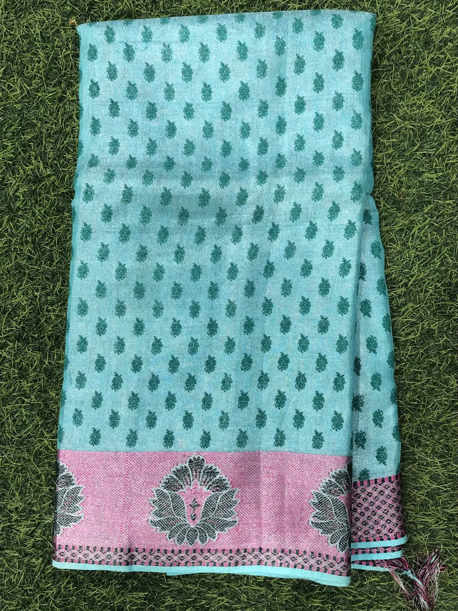 Linen Tissues Sarees