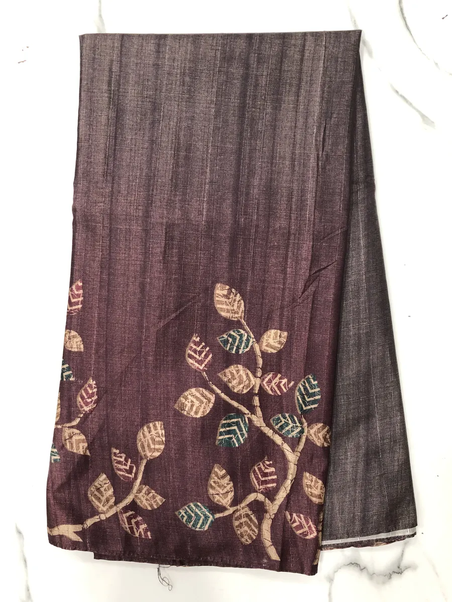 Semi Tusser Sarees