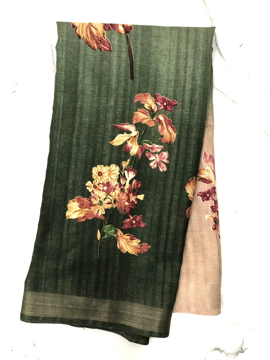 Semi Tusser Sarees