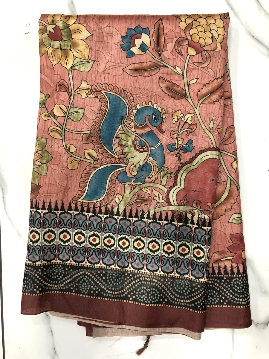 Semi Tusser Sarees