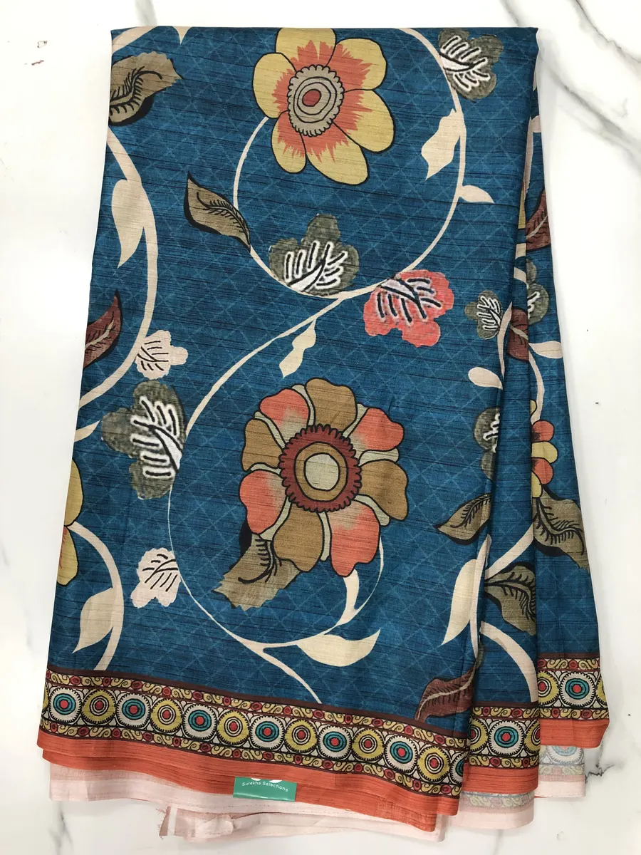 Semi Tusser Sarees