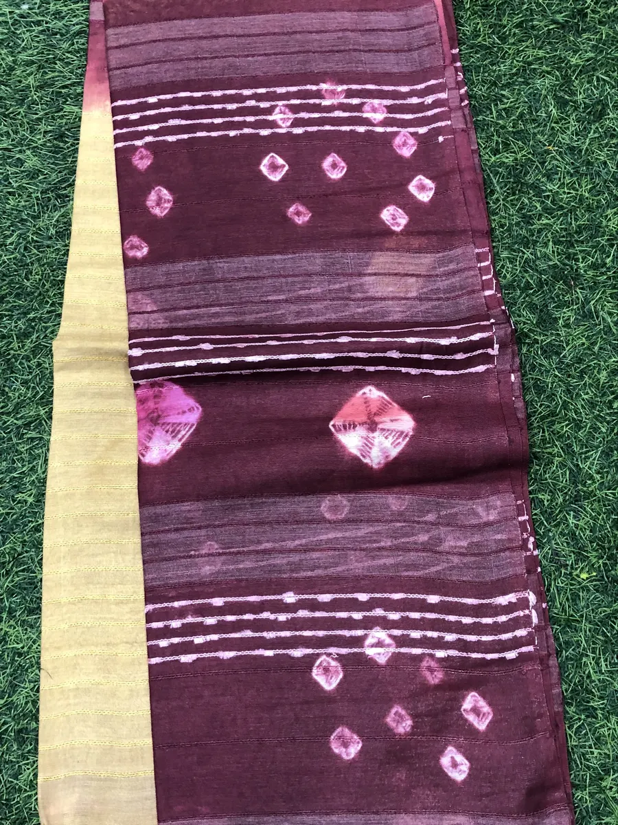 Baswada Tusser Saree