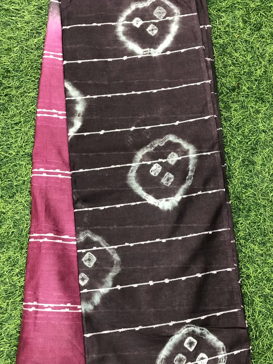 Baswada Tusser Saree