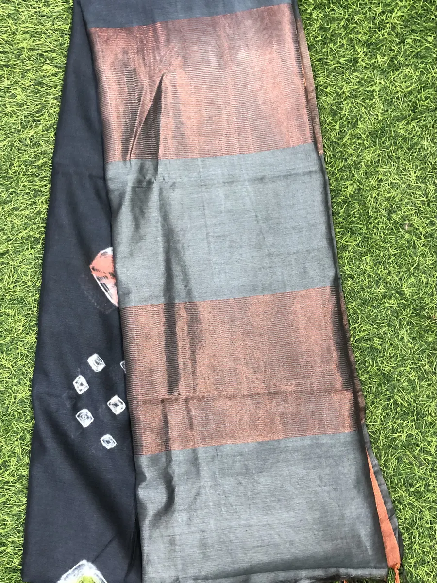Baswada Tusser Saree