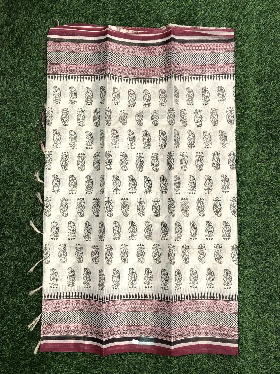 Tissue Tusser Sarees