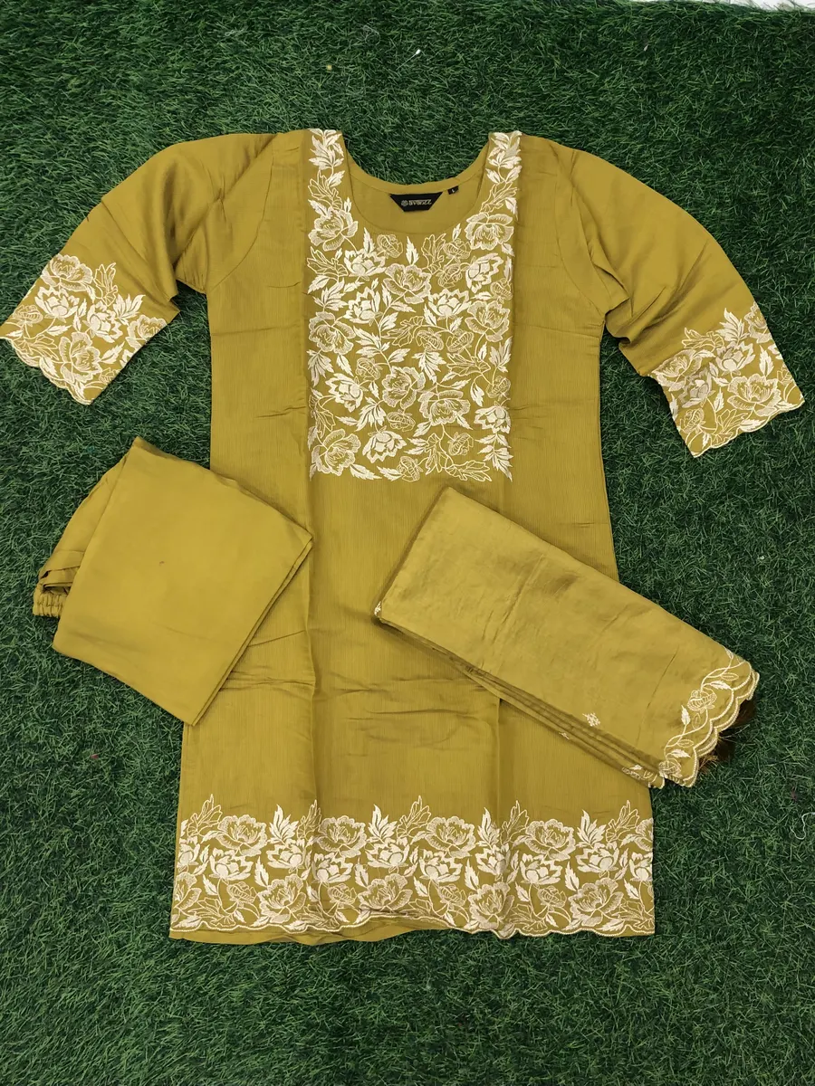 Chanderi Dress