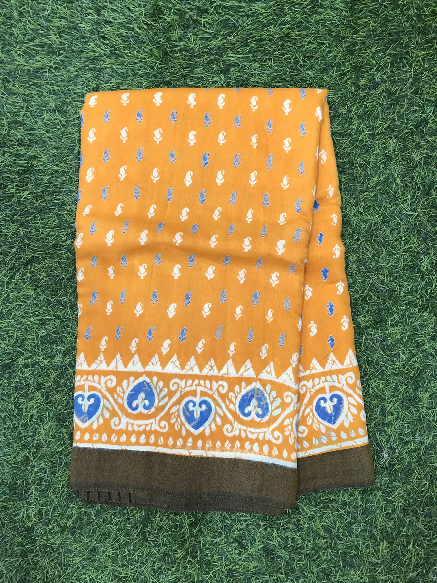 Linen Printed Sarees