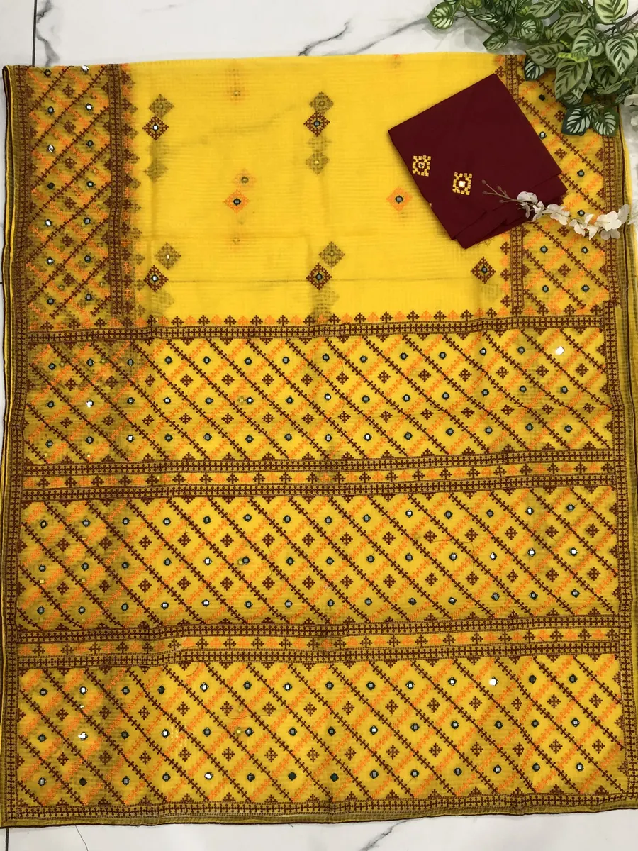 Offer Kutch Work Sarees