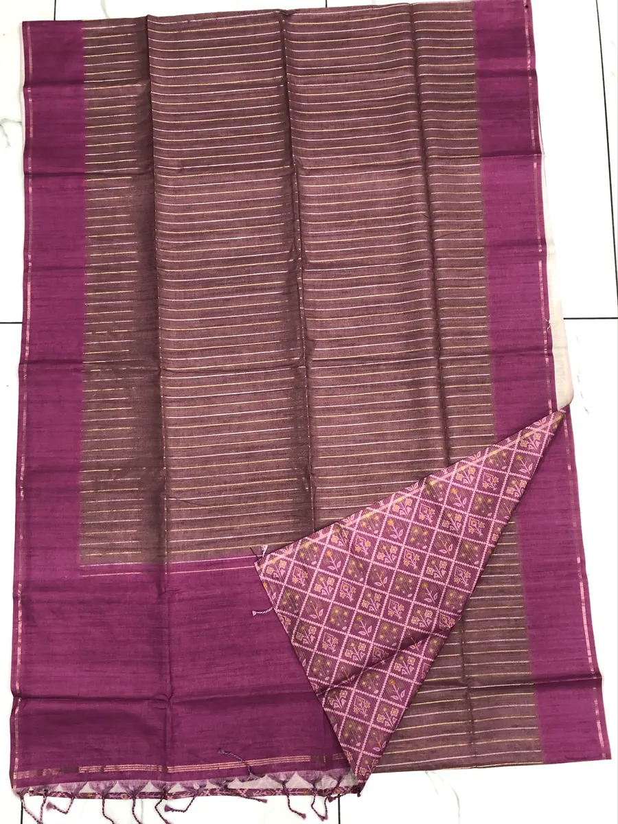 Semi Tusser Sarees