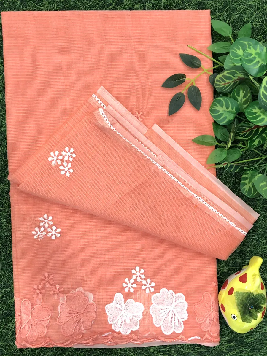 Advance booking Cotton Kota Work Sarees
