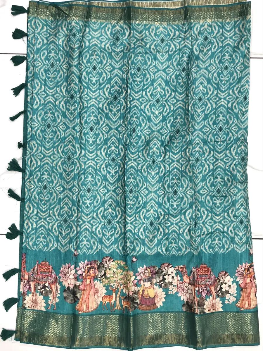 Semi Tusser Sarees
