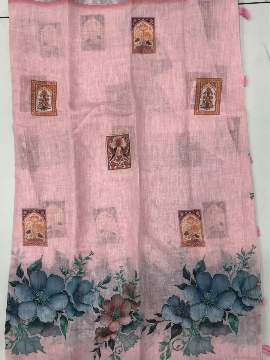 Linen Sarees