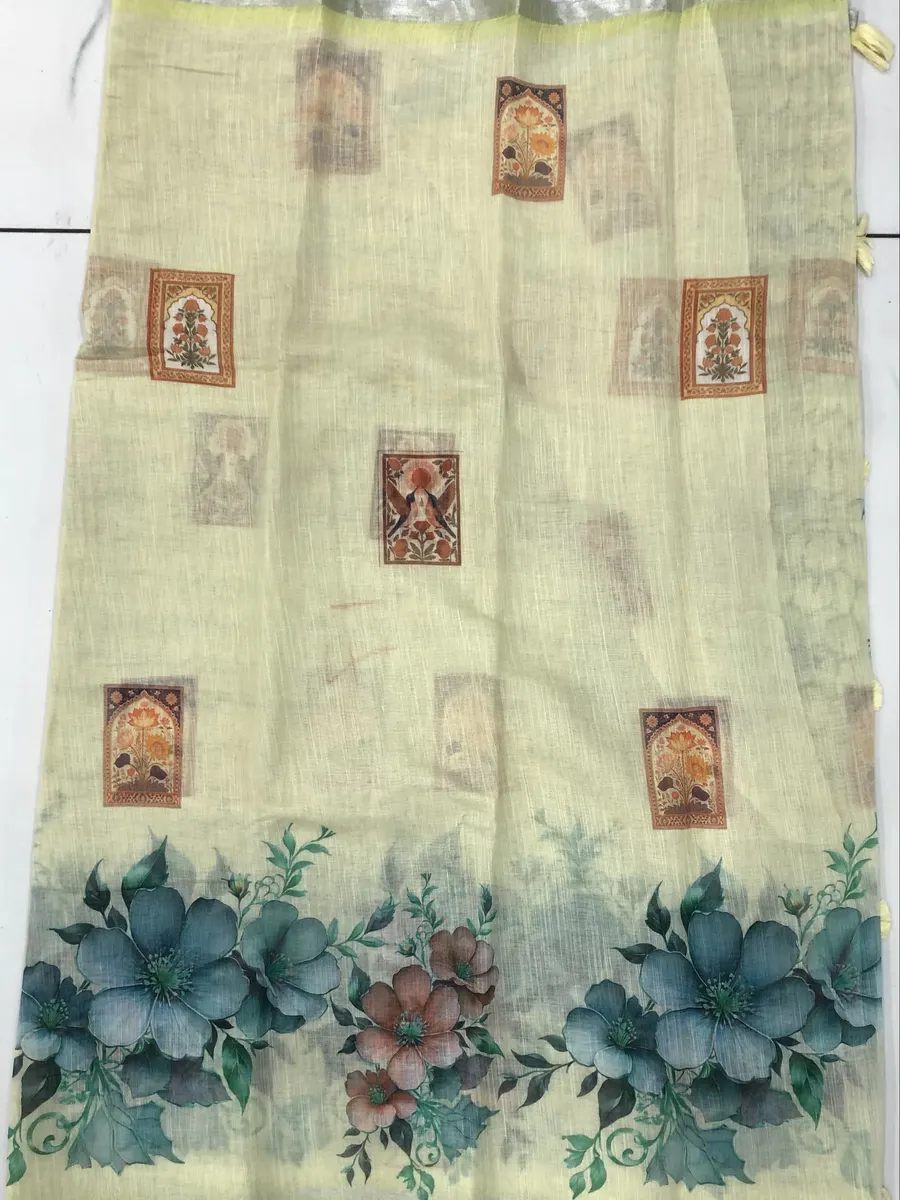 Linen Sarees