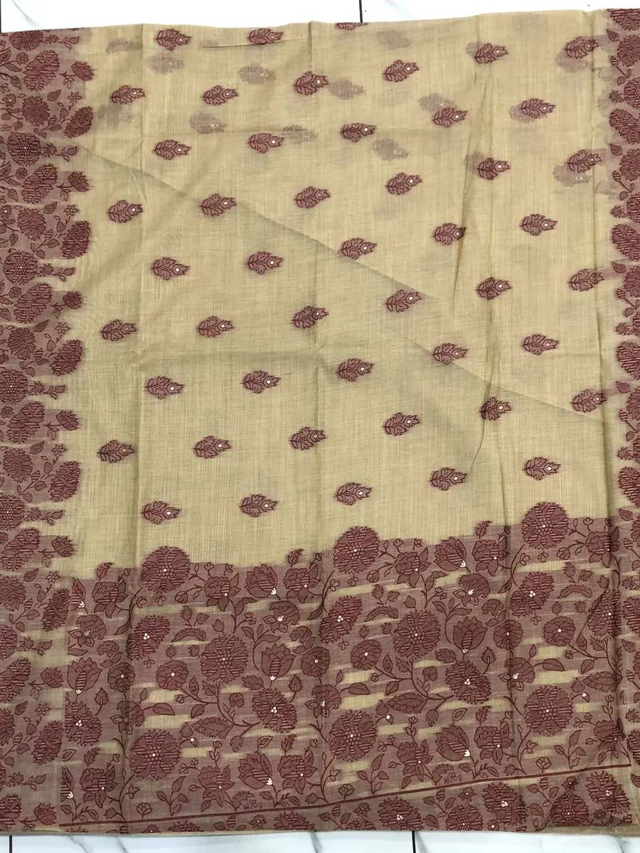 Linen Jamdhani Sarees