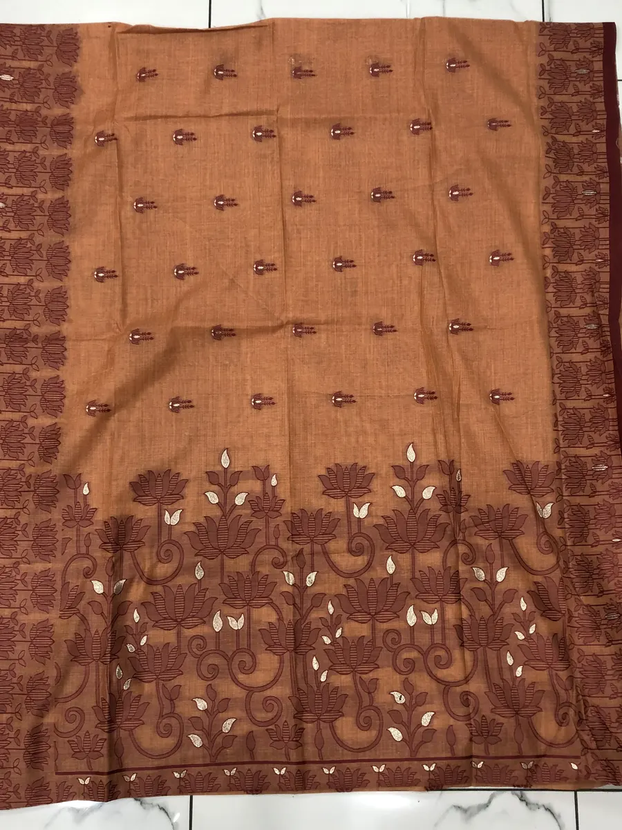 Linen Jamdhani Sarees