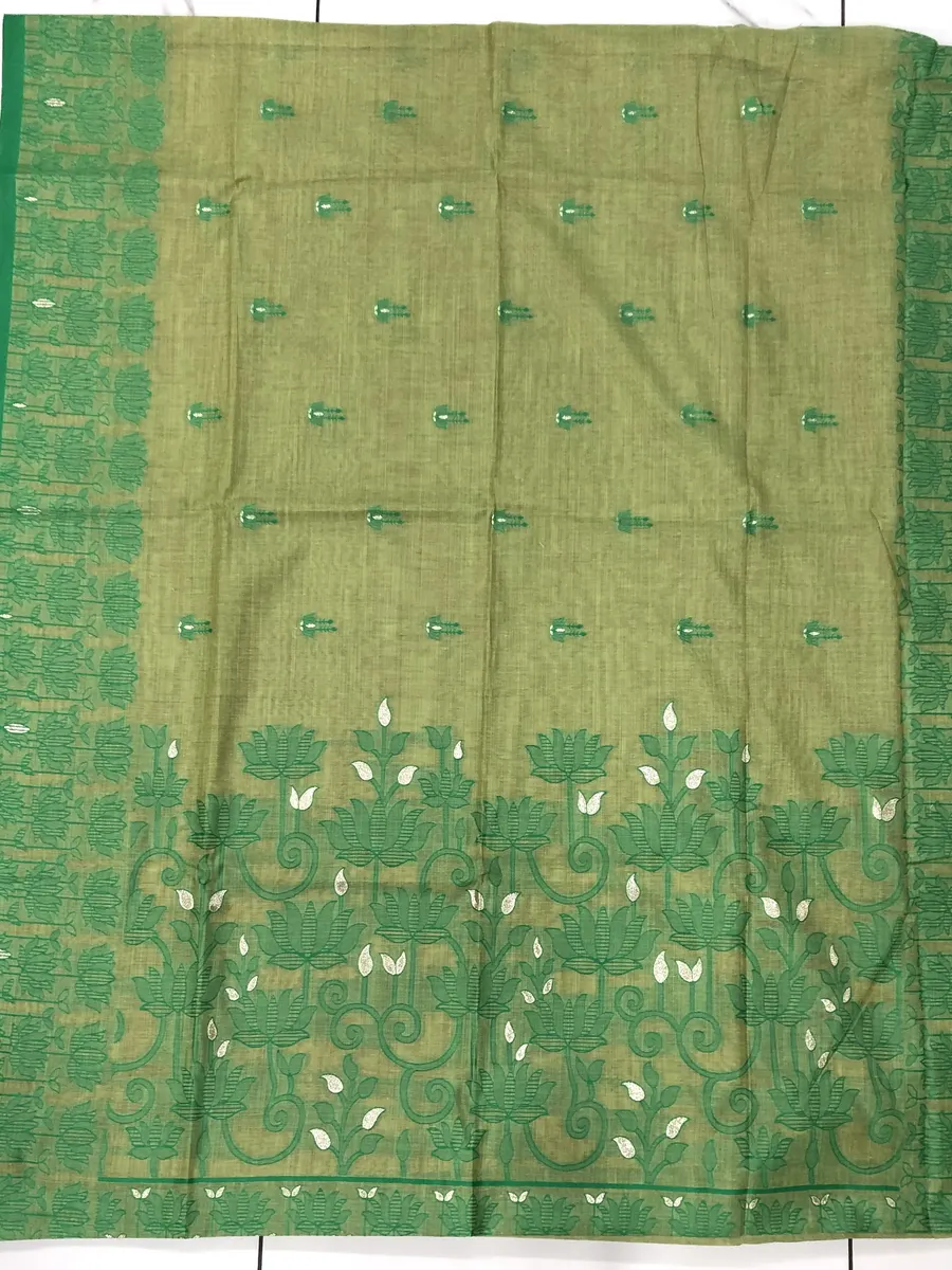 Linen Jamdhani Sarees