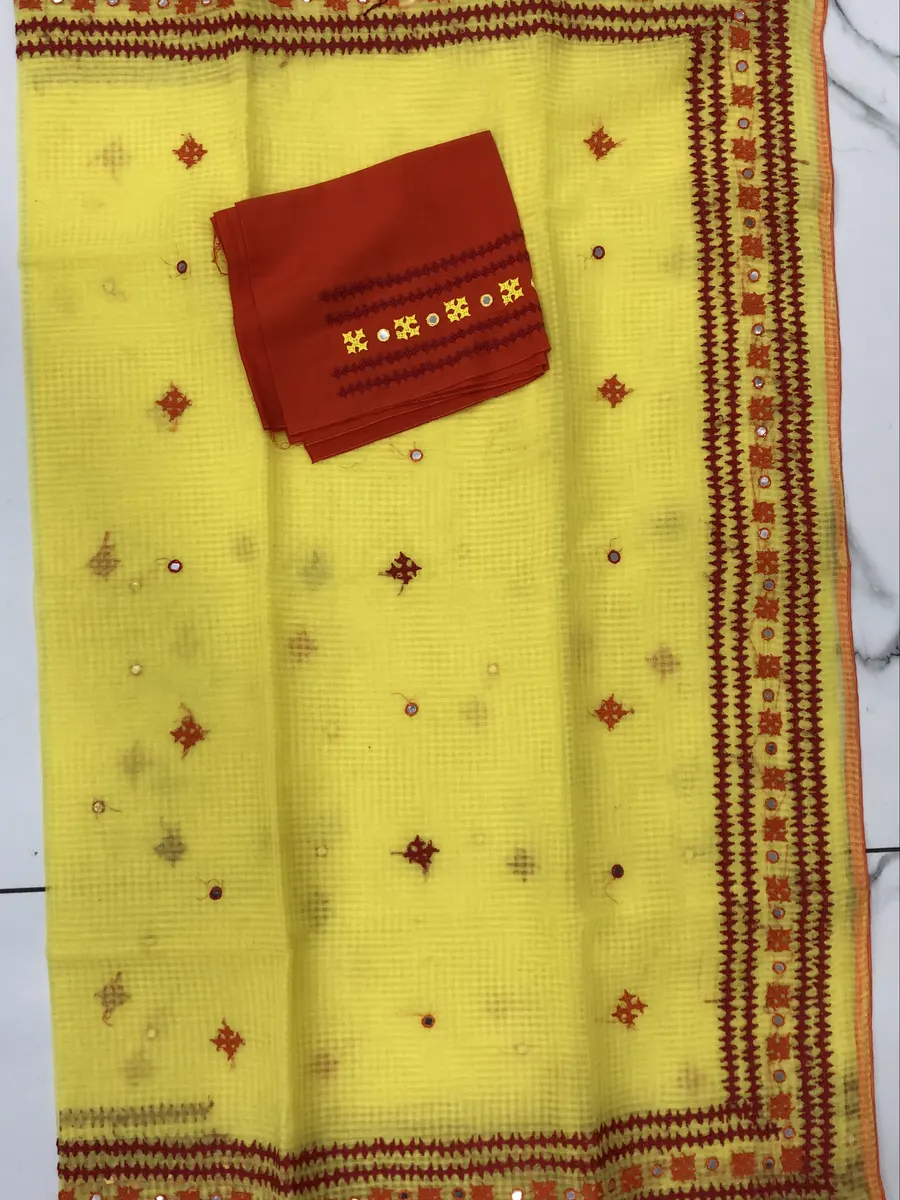 Gujarati Kutch Work Sarees