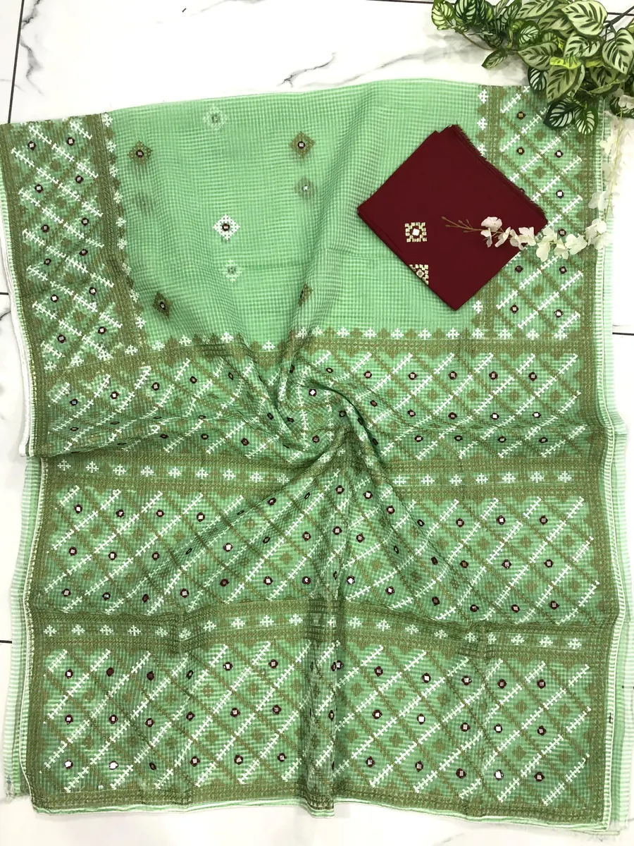 Kutch Work Sarees
