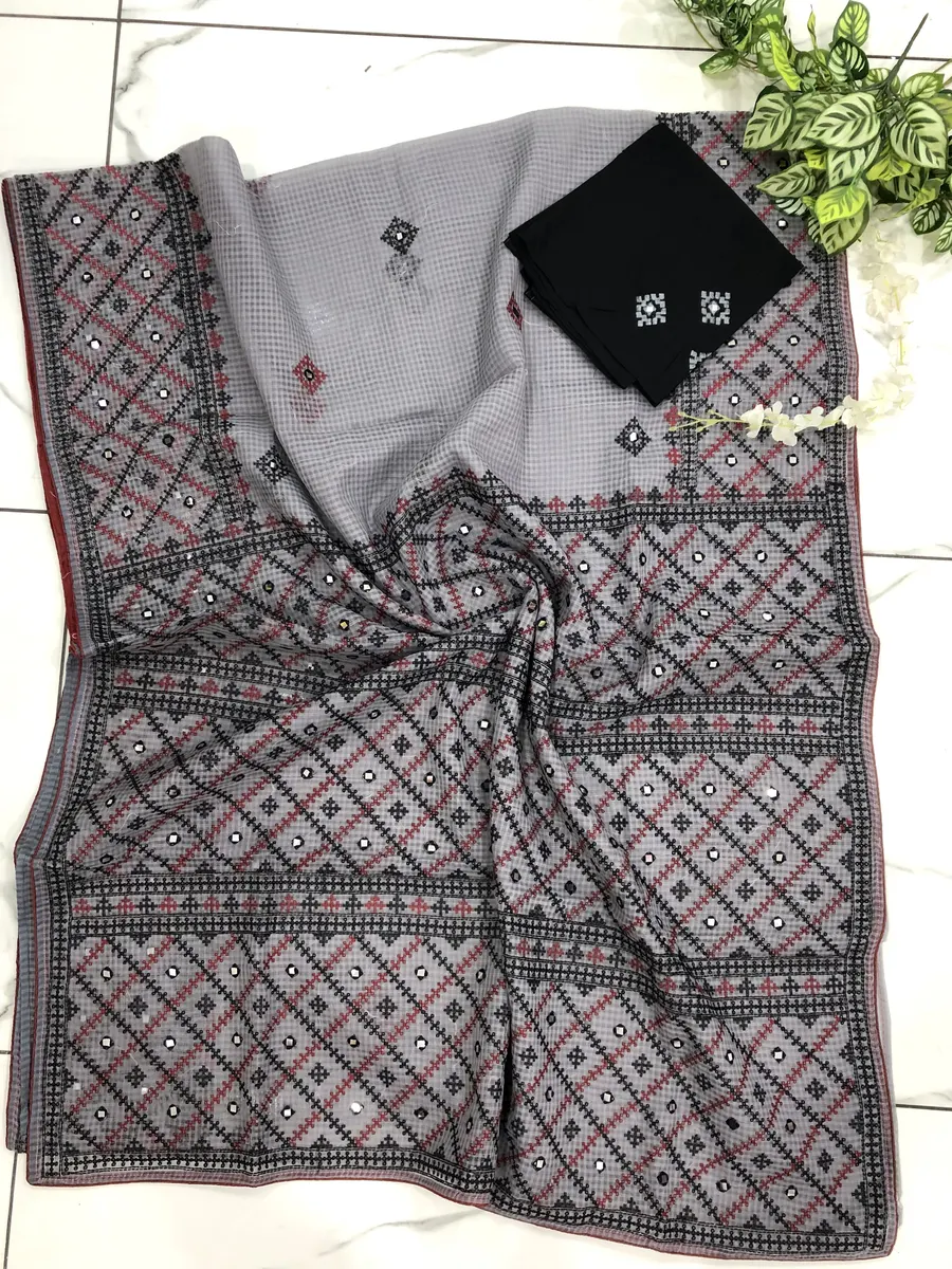 Kutch Work Sarees