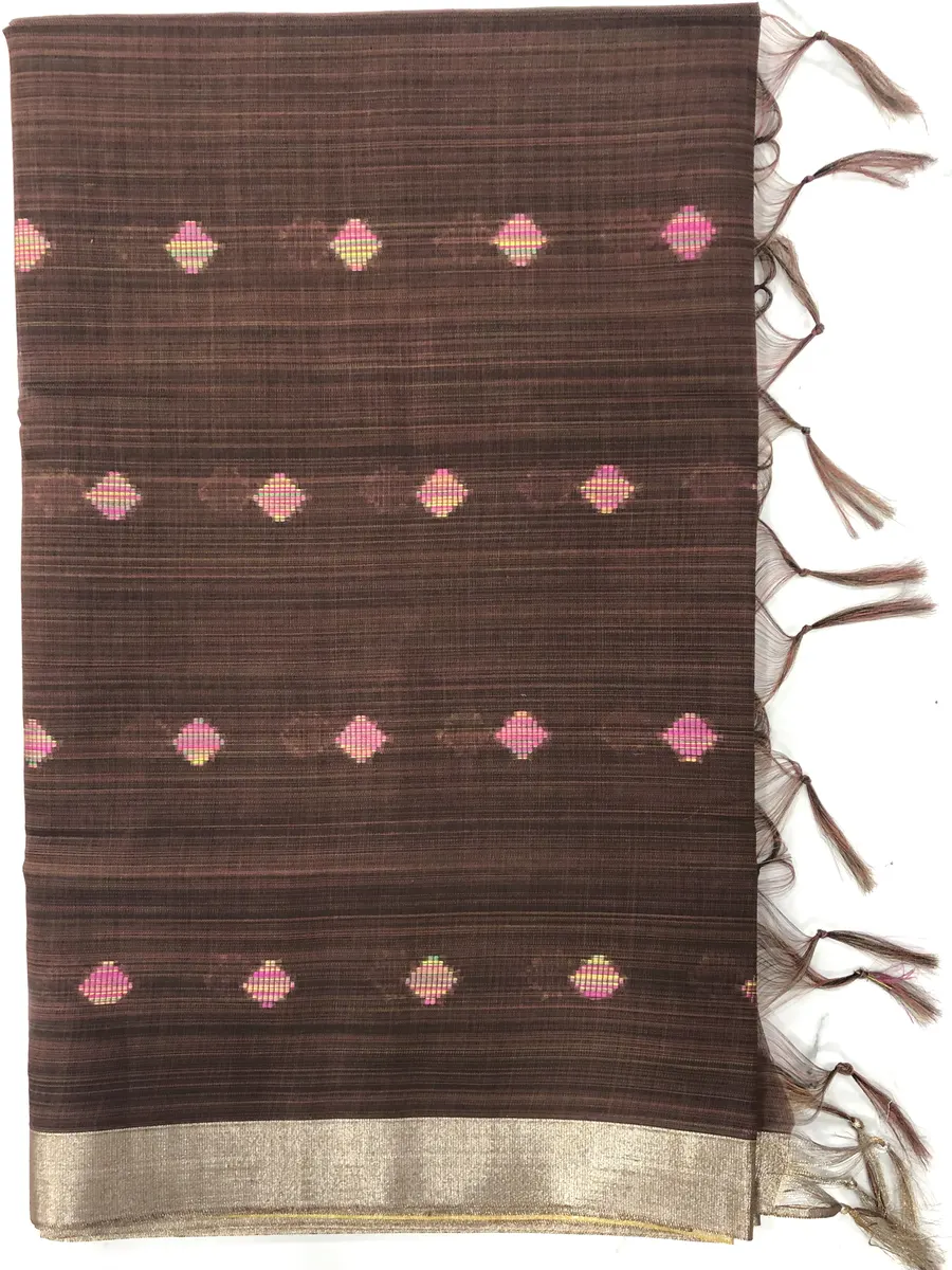 Khadi Tusser Sarees